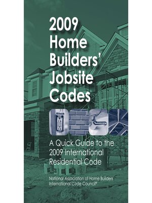 cover image of 2009 Home Builders' Jobsite Codes
